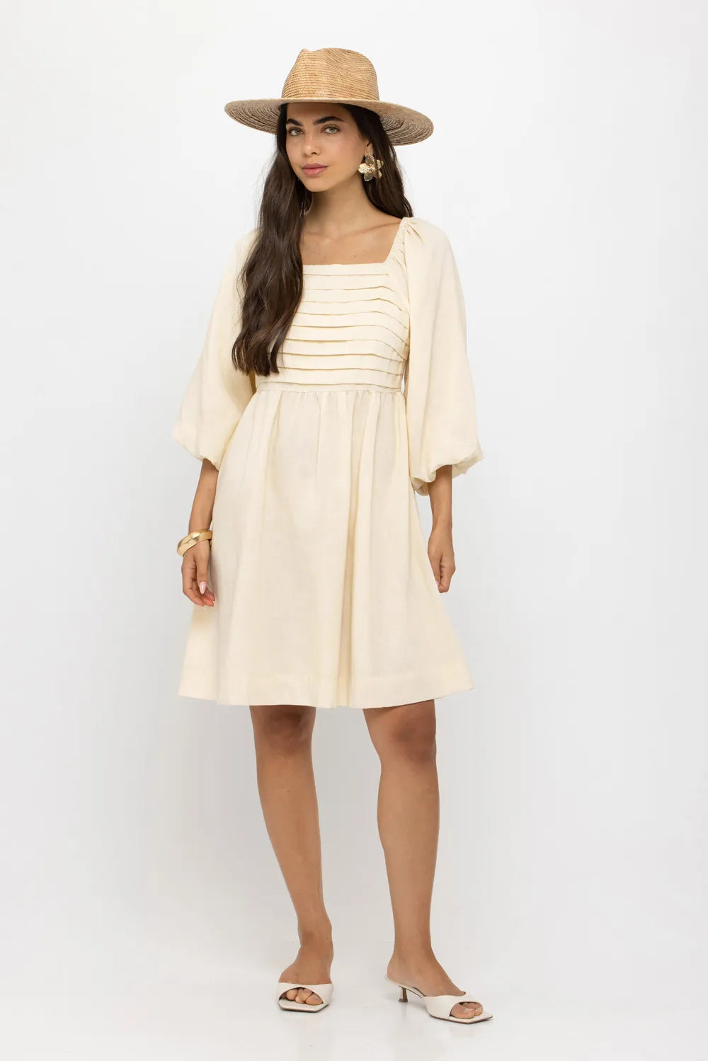 שמלת בל קרם